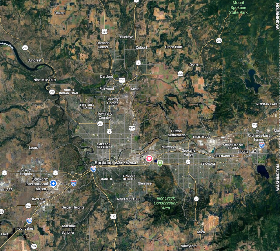 Eastern Washington Service Area
